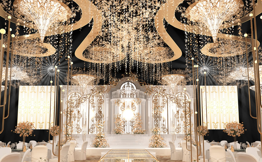 克孜勒苏柯尔克孜花木兰喜事汇金色大厅效果展示